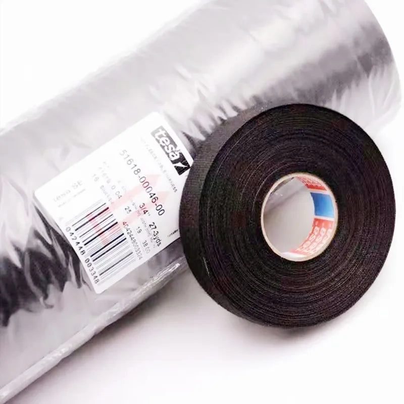 15m Black Velvet Wiring Bundle Cloth Fabric Wiring