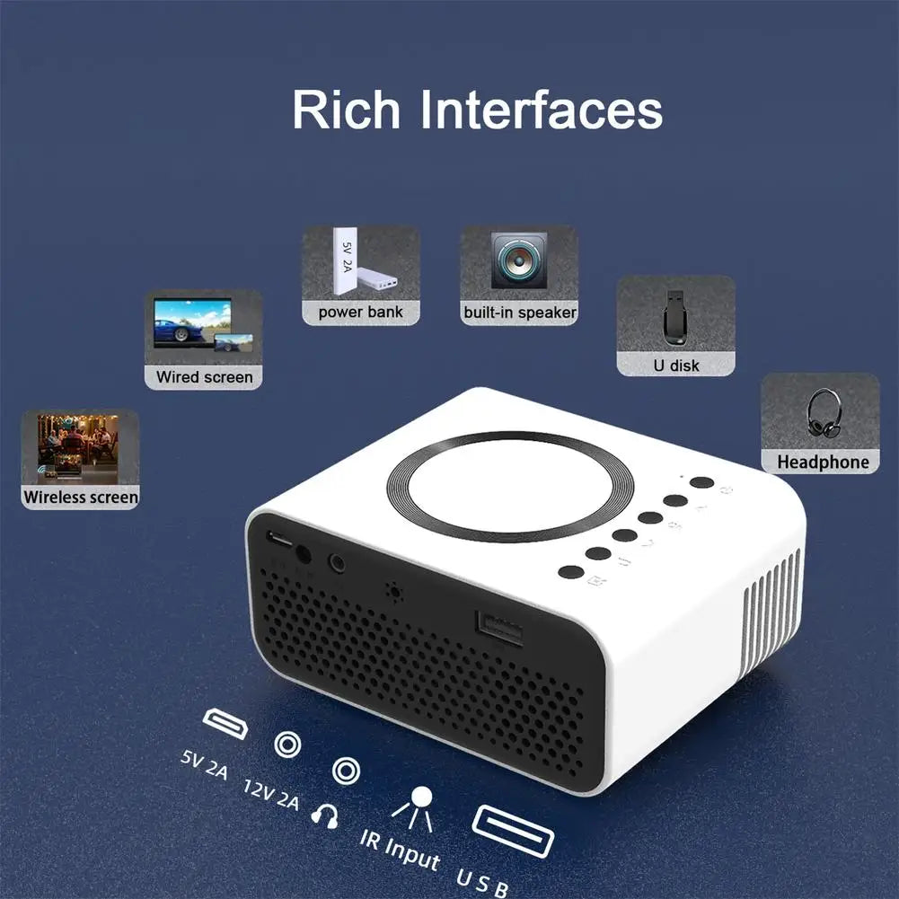 Mini Portable HD Projector